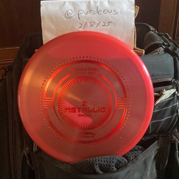Discraft Red Metallic Z Ringer Disc - Picture 1 of 1
